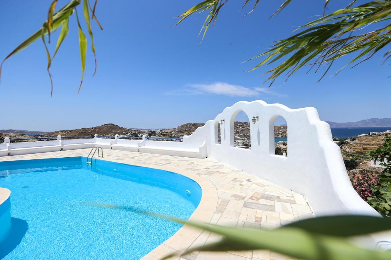 Mykonos In White Villa Mykonos Town Bagian luar foto