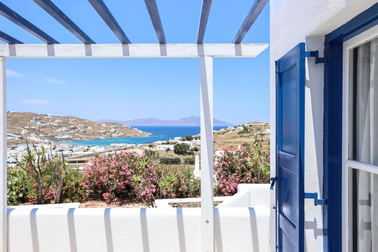 Mykonos In White Villa Mykonos Town Bagian luar foto