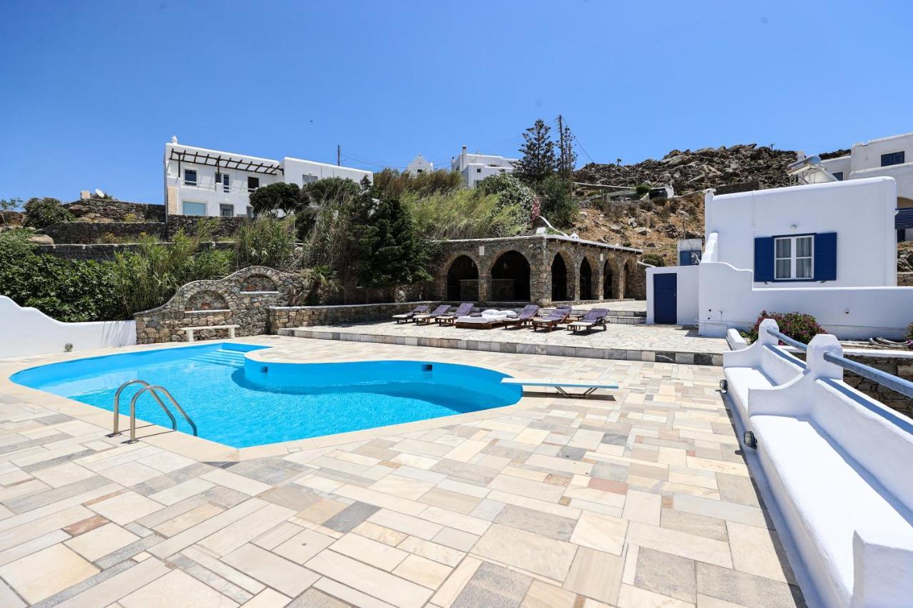 Mykonos In White Villa Mykonos Town Bagian luar foto